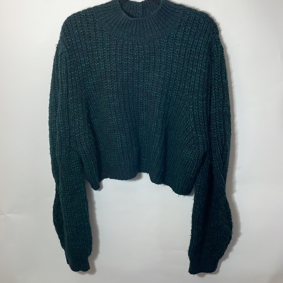 Asos set knit cropped sweater skirt cargo pockets - Picture 11 of 12